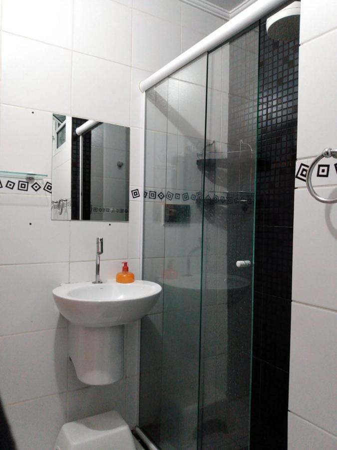 São VicenteStudio Confortavel Com Ar Condicionado E Internet.アパートメント エクステリア 写真