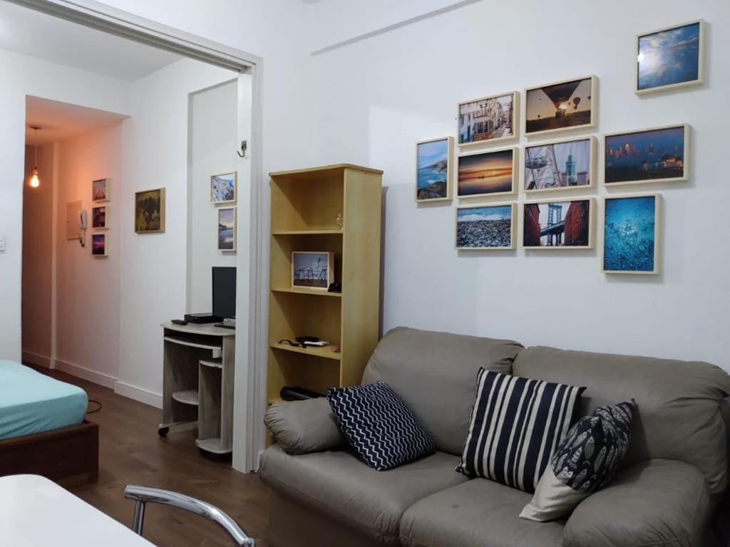 São VicenteStudio Confortavel Com Ar Condicionado E Internet.アパートメント エクステリア 写真